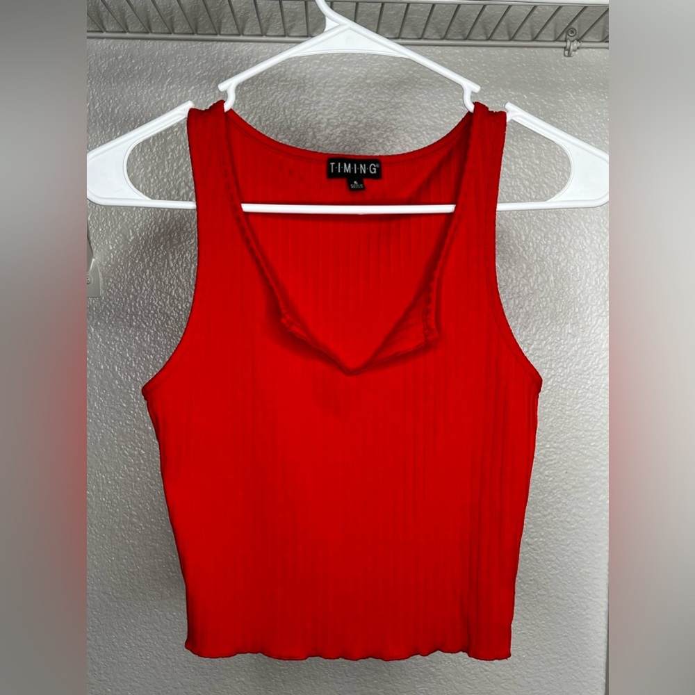 TIMING Small Cropped Tank